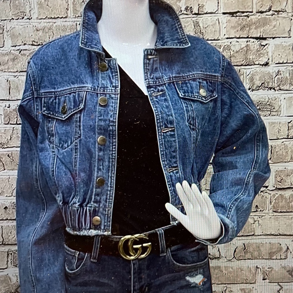 SHORT JEAN JACKET